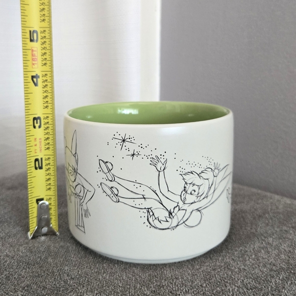 Disney Tinker Bell Coffee Cup Stackable Animation Sketch Mug Peter Pan Fairy - Picture 5 of 8